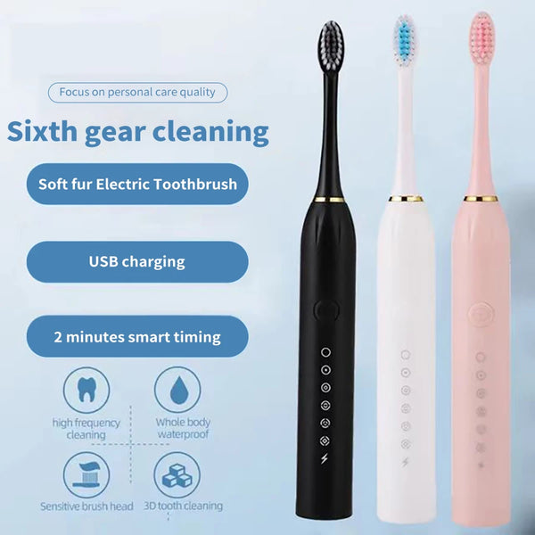 Electric Ultrasonic Toothbrush